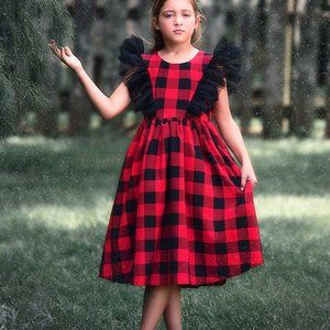 Trish Scully Buffalo Check Milly dress